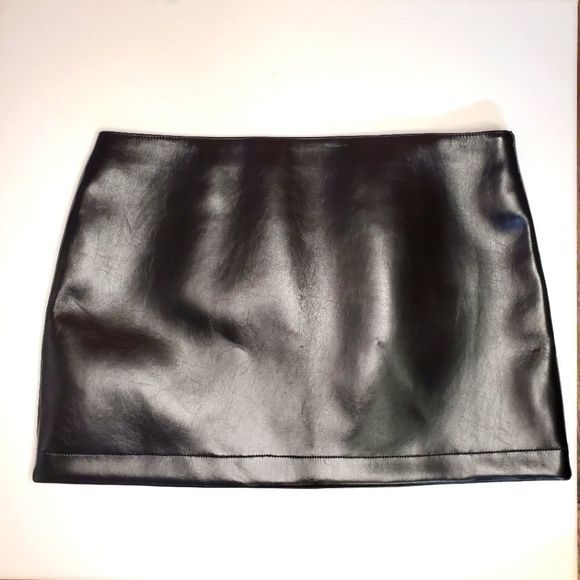 PHILOSOPHY di Lorenzo Serafini Faux Leather Skirt - Picture 2 of 9